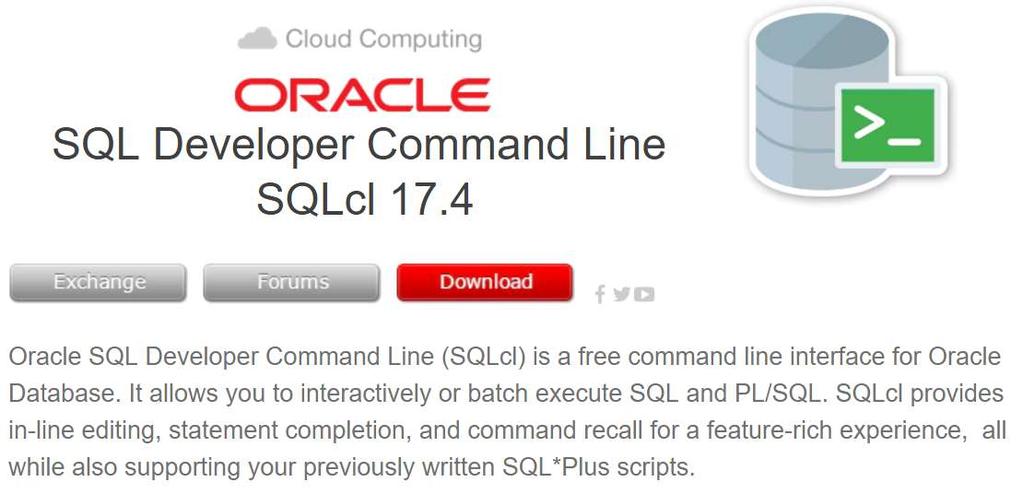 SQLcl http://www.oracle.