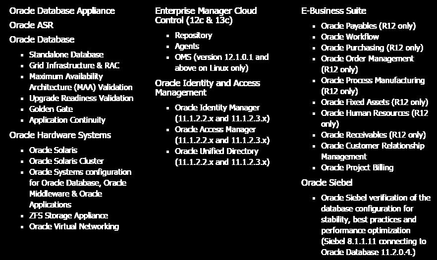 Oracle Stack