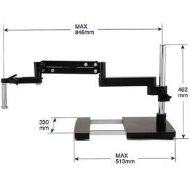 Boom Stand V-7C BOOM STAND V-7C Universal boom stand V-7C model with articulated arm without counter-weight.