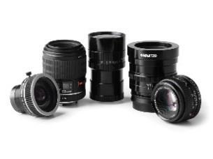 Lenses We also sell Fujinon Lenses Lenses 1.5 Megapixel (C-mount, 2/3 format) M0814-MP2 8.0 mm F1.4 Locking pins on iris and focus M1214-MP2 12 mm F1.