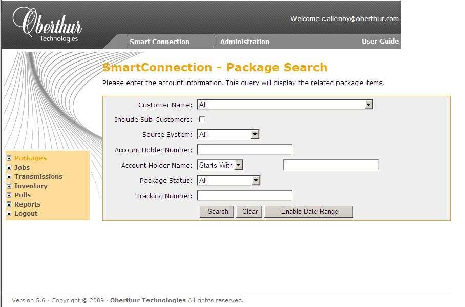 Click Details to display detailed information for each job. The Job Details screen is displayed.