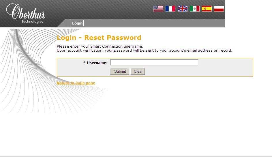 Click Reset Password Here from the Login screen to reset your password. You may reset your password at any time.