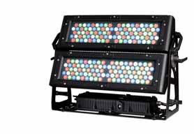 CitySkape Xtreme TM The most powerful outdoor LED fixture on the market is just released! 188 High power RGBW LEDs! The LEDs are densely populated, providing an extremely bright light output.
