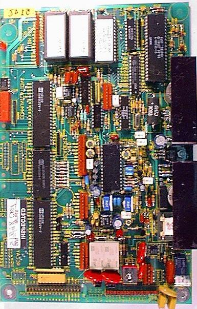 TEC PC BOARD OVERVIEW PAGE A RIBBON CABLE INTERFACE CONNECTOR PC BOARD CABLE INTERFACE FROM TERMINAL POWER TOGGLE SWITCH K3 RELAY INTERFACE CONNECTOR GAS DISCHARGE TUBE K1 and Q2 K2 RELAY INTERFACE