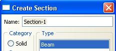 Section Properties For beams