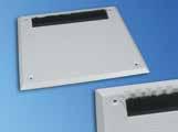 Note Not compatible with 19" server extrusions. D Order No. UP 600 02.111.002.0 1 unit 800 02.111.004.0 1 unit 900 02.111.005.0 1 unit 1 x bottom cover with cable routing. 1 x brush strip.