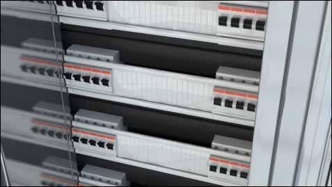 VERTIV KNÜRR POWERTRANS2 Vertiv Knürr PowerTrans2 Power Distribution Rack Features The Vertiv Knürr PowerTrans2 has a modular design with a versatile plug-in units that can be used as required.