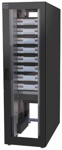 VERTIV KNÜRR POWERTRANS2 Vertiv Knürr PowerTrans2 19" Power Distribution Rack Elementary and Monitored type Feed of 2 separate 3-phase 400V mains, L1, L2, L3, N, PE.