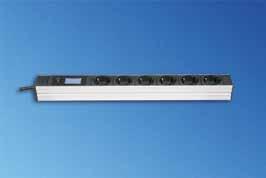 DOS80002b Vertiv Knürr DIS Rack PDU D Metering electrical values per phase. Metering values are clearly displayed on a LCD display. LCD display rotation in 90 steps. Display contrast can be adjusted.