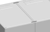 Material / Finish Steel sheet: 3 mm, galvanized. Included in delivery 2 x rack connectors (for connecting 2 racks / frames). 4 x knurled screws, M12.