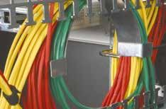 Velcro cable ties also aid the installation technician as they are easily manageable, using pinch-free