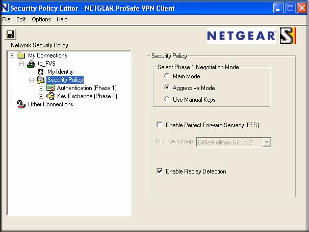 14. In the left frame, click Security Policy (shown in Figure 5-12). 15.