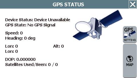 Viewing GPS Status The GPS Status screen displays detailed satellite detection, speed, heading, and positioning information. To configure connection settings for your device 1.