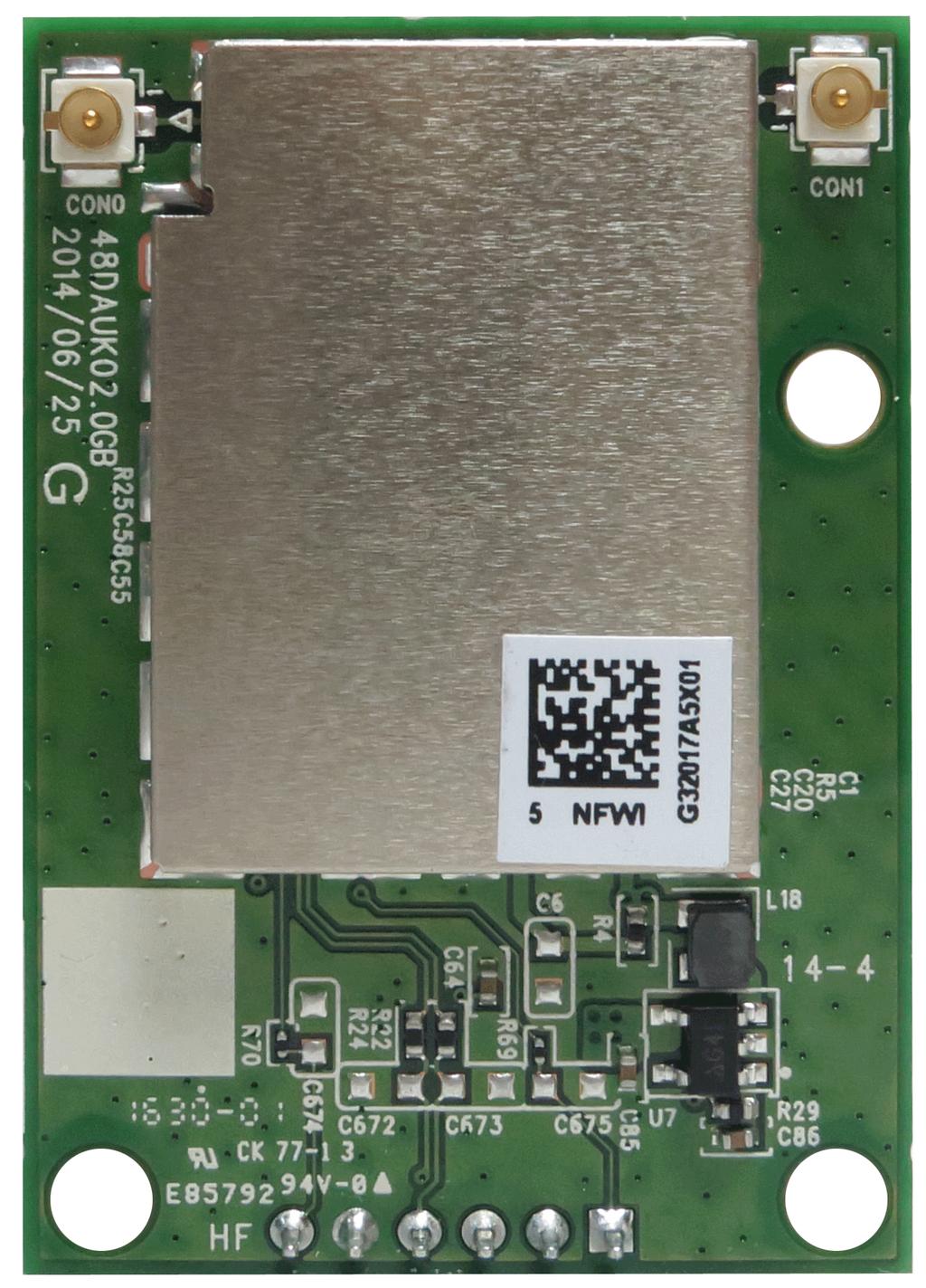 DAUK-W8812 Speciﬁca on 802.11 ac/a/b/g/n dual-band wiﬁ 2x2 USB module, RTL8812AU-VS Overview: DAUK-W8812 is an 802.11 ac/a/b/g/n dual-band wiﬁ 2x2 MIMO module in USB 6-pin headers interface.
