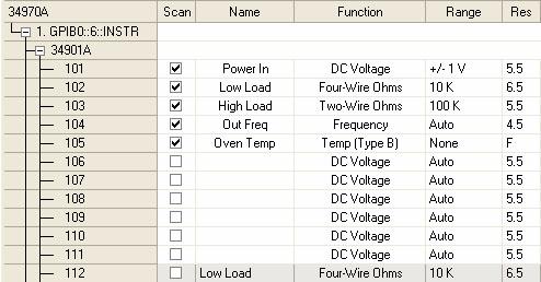 Getting Started with BenchLink Data Logger 3 1 resolutions in sequence to: 5.5, 6.5, 5.5, 4.5 and F.