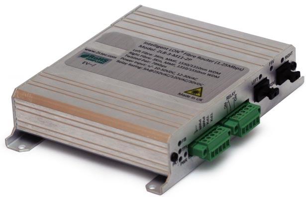 Next Generation Intelligent Lon EIA/ANSI 709 Router Datasheet Features Connects twisted pair LonWorks nodes to fibre optic back-bones, links or subnets Linear Bus or Ring network topology