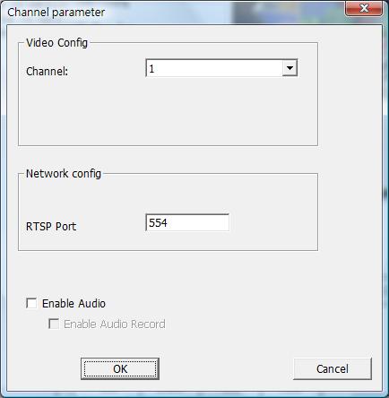 SecuGuard Basic V.5 1. Main-console Audio Configuration: Enable Audio: Set Audio enabled to receive audio streaming form camera. If you need to listen live audio, this function must be enabled.