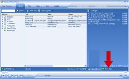 C Transferring music Philips ShoqBox Start Windows Media Player. Select Sync tab. In the pull down menu on the right pane, select Philips or Philips ShoqBox as the destination.