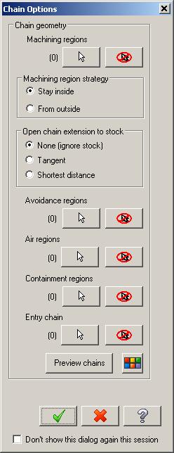 button in Step 4. Select Chain box, Fig. 43. in Chaining dialog Step 5.