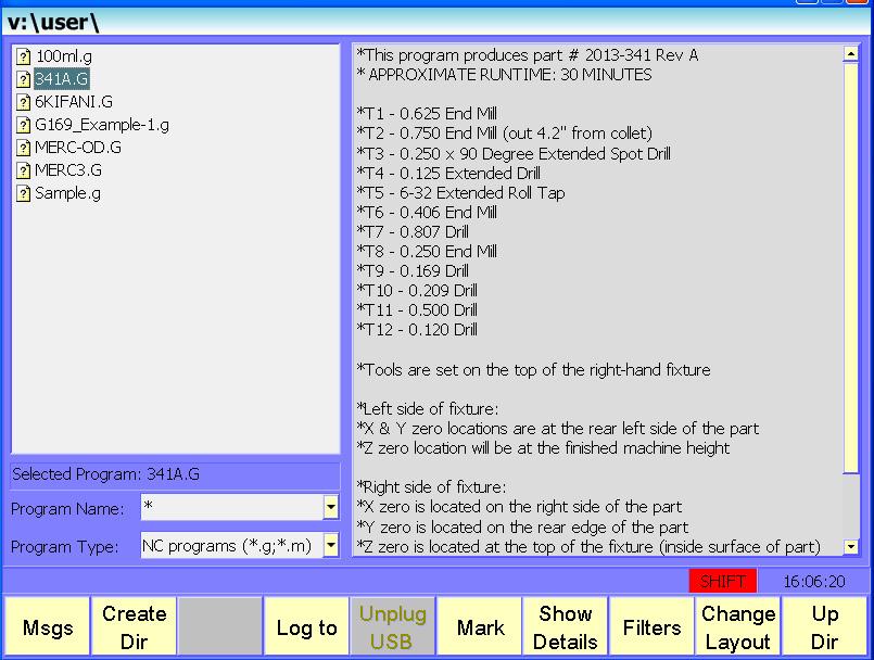 P/N 627785-21 - Program Management Figure 10-2, Shift Screen from Program Screen The following topics are described in this section: Program Screen Soft Keys and Secondary Soft Keys Activating the