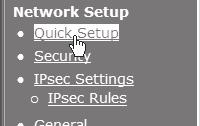 WEB FUNCTIONS IN THE MACHINE CONFIGURING SMTP AND DNS SERVER SETTINGS The procedures for using [Quick Setup] are explained here.
