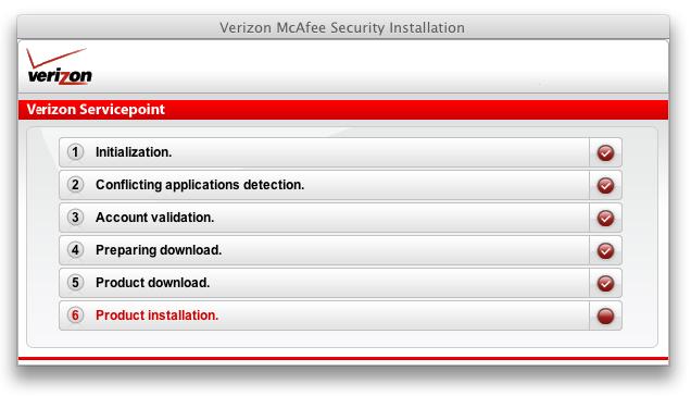 Chapter 3 Installing Verizon Internet Security Suite 13 8 Your installation begins automatically.
