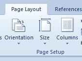 Change Paper Size To do this, you will have to use the program in which the document is open For example, in Word 2010,