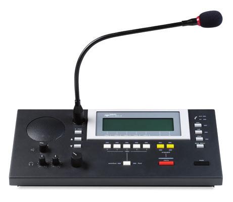 Data Sheet ID5500 DIGITAL INTERPRETER DESK Art. 71.64.5044 Interpreters can easily select the incoming languages of their choice by using the 5 relay preset buttons with red indicator LED.
