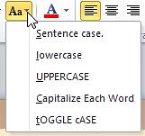 Capitalize Each Word - Capitalizes the first letter of every word and reduces the rest to lowercase.