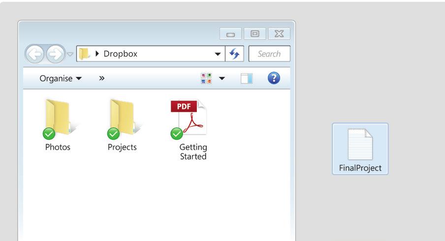 1 Keep your files safe Dropbox lets you save photos, docs, videos and other files all in one place