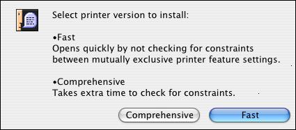 Page 11 Updating print options When the installable options change, select the Two-Way Communication option in the printer driver, type the Fiery EXP4110 IP address, select the Update Fiery Driver