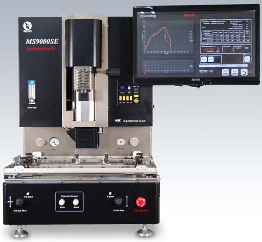 MS9000SE: Multi Ways Rework Station. Catalogue (Ver.6.01) Overview MS9000SE is the all-round rework system which almost all SMD can be reworked.