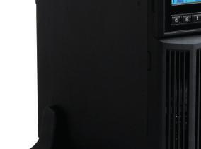 9 High efficiency (> 97%) Expandable external battery packs "RackTower" can be used
