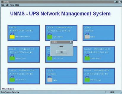 UPS management Configuration and monitoring via web browser UNMS (9 UPSs) UPSMAN module. UPS monitoring via floating contacts or serial interface. Local or network shutdown.