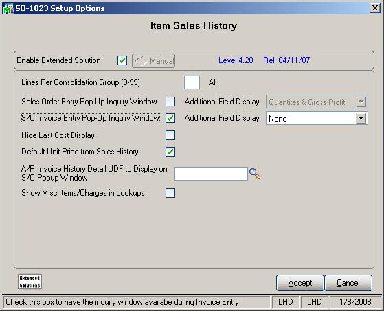 Merge Installation Files Extended Solutions Setup options Custom Office If you customize your MAS 90 MAS 200, you must run the Update Utility every time you install a Sage Software Extended Solution.