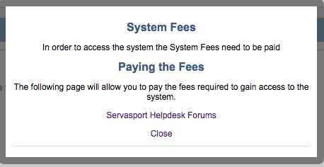 2. Welcome Page - Pre-Fees Payment 2.1.