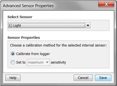 3. Click Save. Note that the selections will not take effect in the logger until you launch it. When auto-calibrating from the logger (button calibrating): 1.