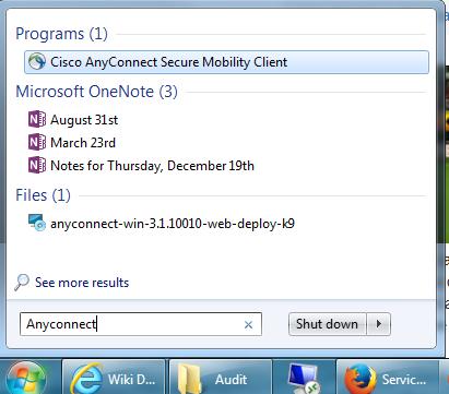 WINDOWS - Assuming the application has installed successfully, click on the Start button