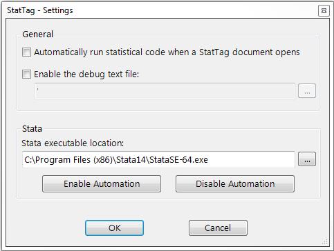 Tip: To locate the file path of your Stata program, open Stata, and type sysdir in the command line. This returns the installation pathway.