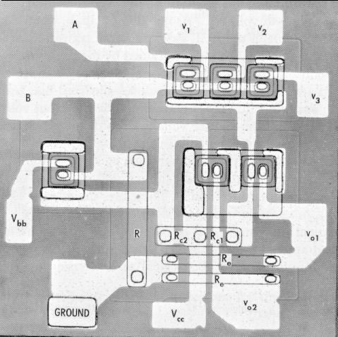 The First Integrated Circuits Bipolar logic 1960 s
