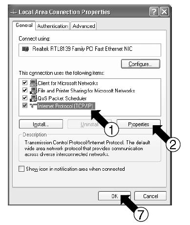 (The screens shown below are Windows XP's examples, and the actual screens differ depending on the OS used.) 1.2. Double-click the Network Connections icon on the Control Panel.