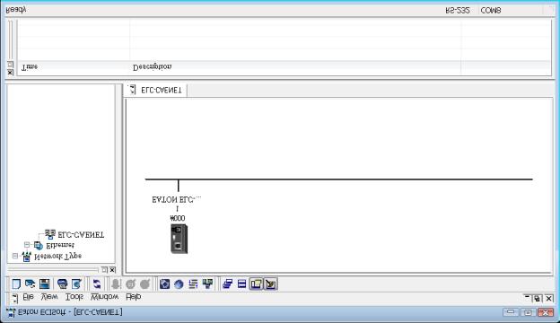 You should see a picture of your ELC-CAENET module (see below): Double-click the module picture and it will take you to the module configuration menu. Click on the Basic tab.
