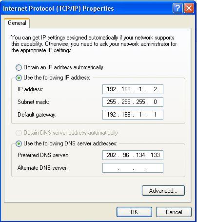 Figure 1-2 Figure 1-3 Double-click Internet Protocol (TCP/IP) will appear IP address page.