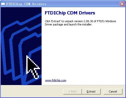 Note: The driver is compatible with Windows 2000, Windows XP and Windows 7 only. 3.