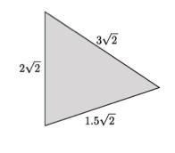 Lesson 9: Adding and Subtracting Radicals Opening Exercise Calculate the area of the triangle: The