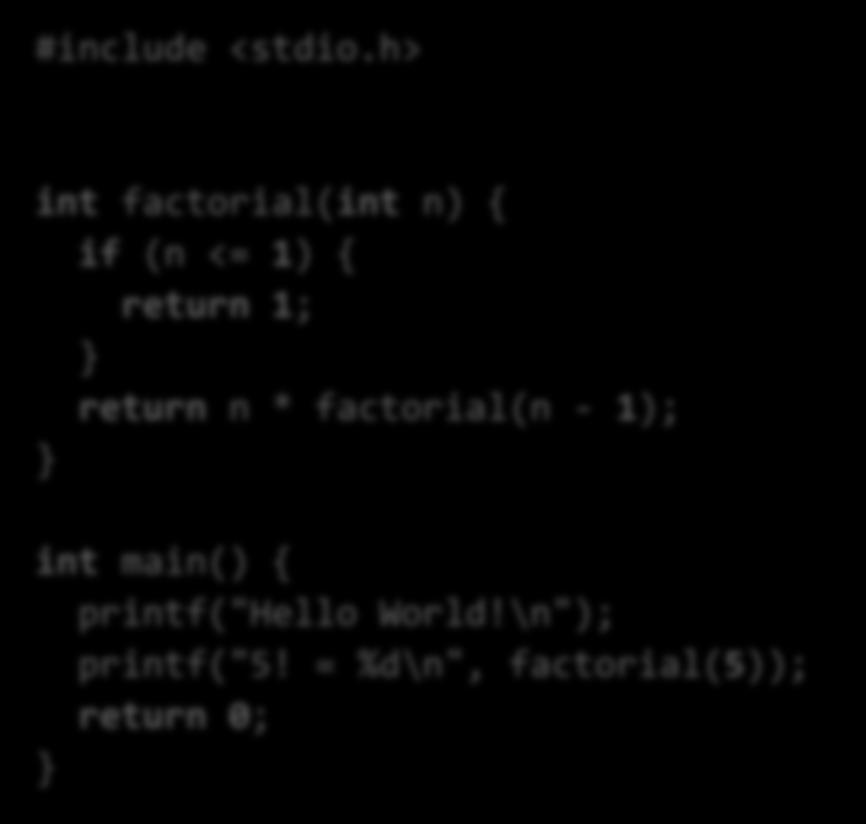 C++ is based on C Code looks similar in many cases #include <stdio.