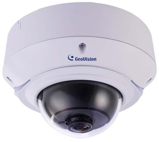 - 1 - GV-VD2530 2MP H.264 Super Low Lux WDR IR Vandal Proof IP Dome 1/2.8" progressive scan super low lux CMOS Min. illumination at 0.02 lux Dual streams from H.