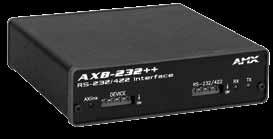 central CONTROLLERS AXB-232++ RS-232/422/485 Interface (FG5761-10) While this controller can serve as a conventional RS-232/422 control port, it is also able to run its own Axcess application program