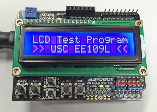 14 Step 1 Mount the LCD shield on the Uno without destroying the pins Download the test.