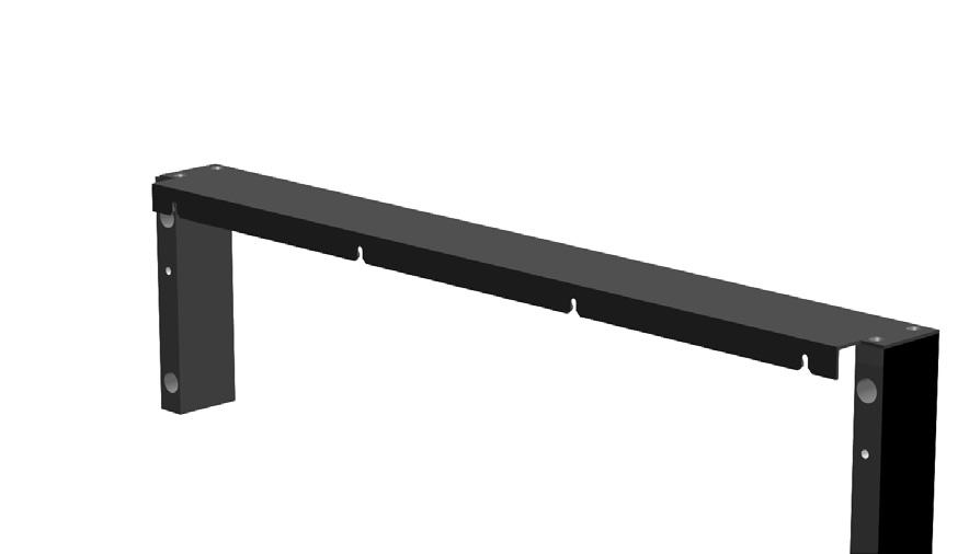 S6 USER S MANUAL: SECTION 4 SLIDE CONFIGURATION ACCESSORIES RACK EXTENDER KIT, G12, 4" DEEP PART # 310 113 430 The S6 is designed to easily fit 19" standard racks when used in the slide configuration.